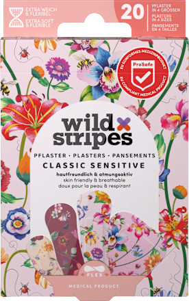 Pflaster Classic Sensitive Flower Wild Stripes