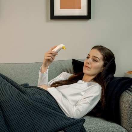 Fieberthermometer Infrarot Braun