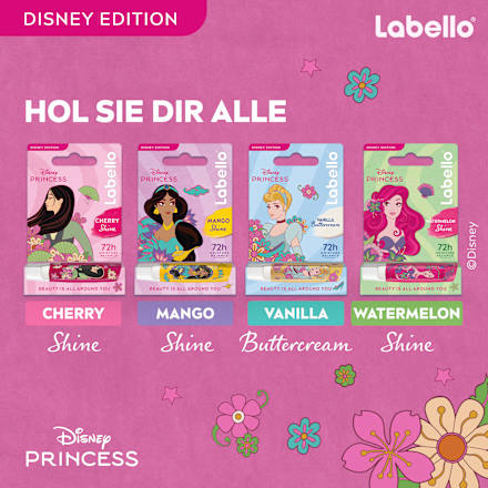 Lippenpflege Disney Princess Mulan Cherry Shine Labello