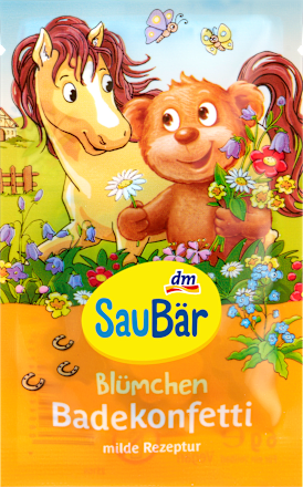 Kúpeľové konfety Kvety SauBär