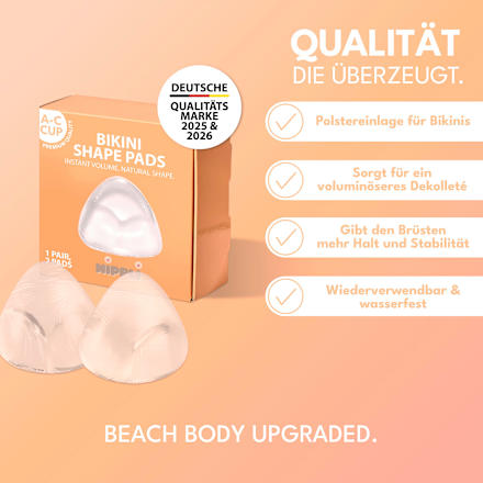 Nippelcover Bikini Shape Pads A-C Cup (1 Paar) NIPPLI EUROPE GmbH