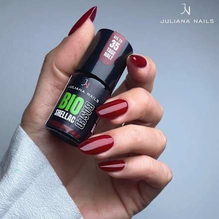 UV Nagellack Bio Shellac Deep Cherry JULIANA NAILS