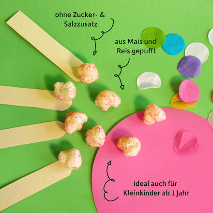 Kindersnack Party Pops Apfel Erdbeere ab 1 Jahr Freche Freunde