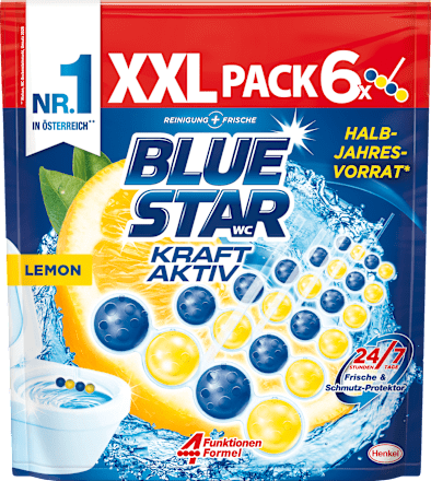 WC-Stein Kraft-Aktiv Lemon XXL Pack BLUE STAR