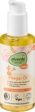 Babaápoló olaj - 100% bio mandulaolaj alverde BABY