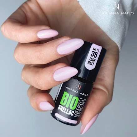 UV Nagellack Bio Shellac Porcelain Rose JULIANA NAILS