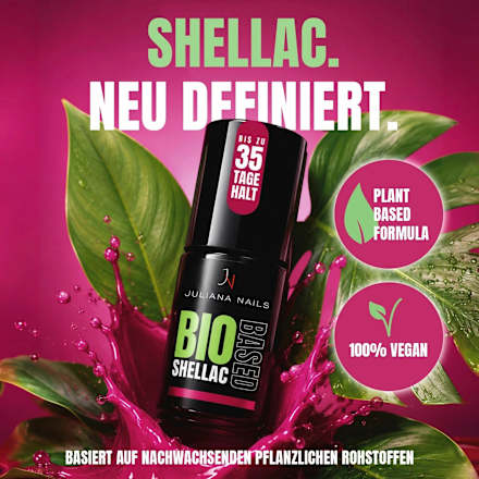 UV Nagellack Bio Shellac Porcelain Rose JULIANA NAILS