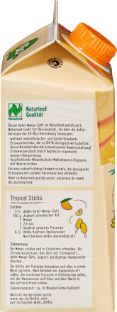 Succo alla mela e al mango dmBio
