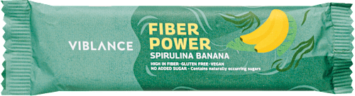 Gyümölcsszelet, spirulina-banán Viblance