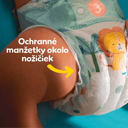 Plienky veľkosť 4 (9 - 14 kg) Monthly Box Pampers active baby