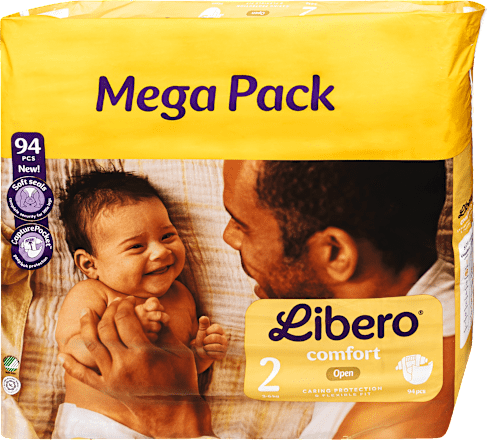 Comfort pelenka 2-es méret, 3-6 kg Libero