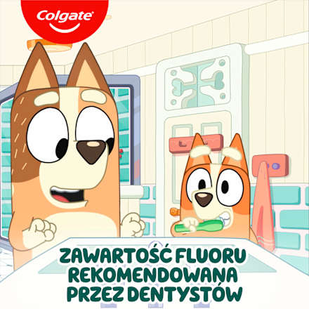 Pasta do zębów dla dzieci 0-5 lat Bluey, smak truskawkowy Colgate