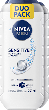 Duschgel Sensitive Doppelpack NIVEA MEN