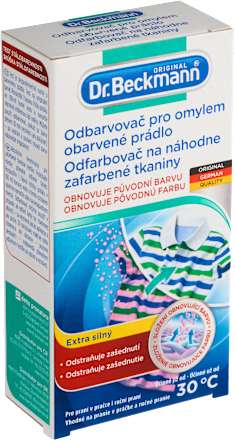 Odfarbovač na náhodne zafarbené tkaniny Dr. Beckmann