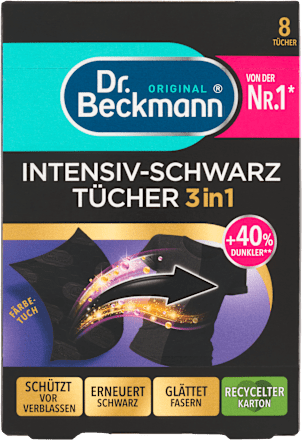 Obrúsky na obnovu čiernej farby Intensiv-Schwarz 3v1  Dr. Beckmann