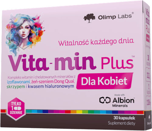 Vita-min Plus dla kobiet, kapsułki w blistrach OLIMP LABS