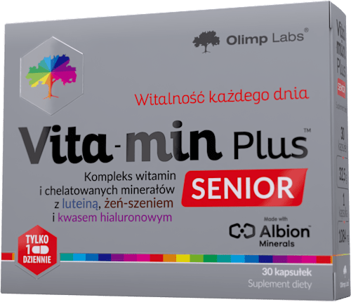 Vita-min Plus senior, kapsułki w blistrach OLIMP LABS