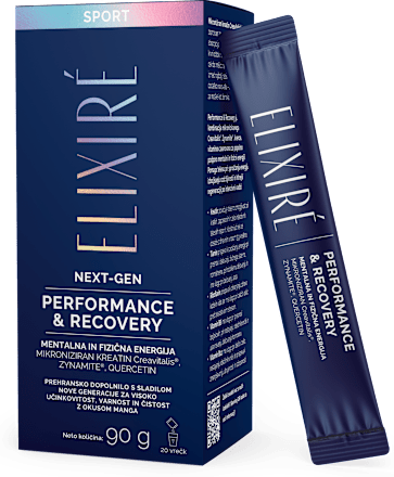 Prehransko dopolnilo v vrečkah, NEXT-GEN PERFORMANCE & RECOVERY, okus mango ELIXIRE