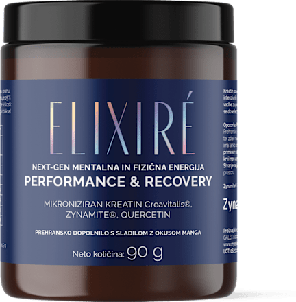 Prehransko dopolnilo v lončku, NEXT-GEN PERFORMANCE & RECOVERY, okus mango ELIXIRE