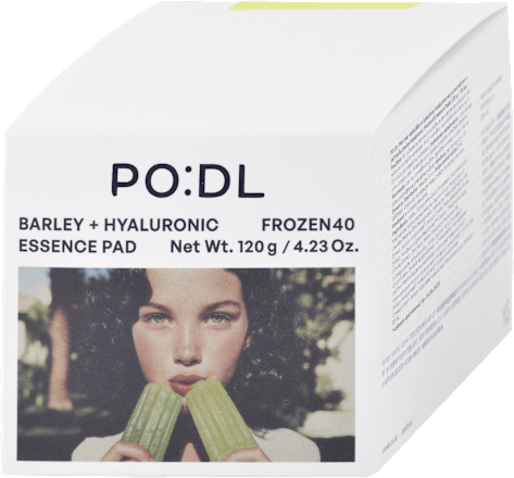 Pleťové tampóny Barley + Hyaluronic Frozen40 Essence Pad PO:DL