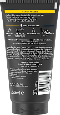 Haargel Super Kleber Schwarzkopf taft
