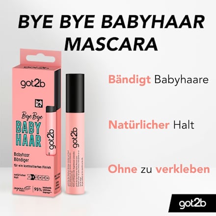 Fixierungsbürste Bye Bye Babyhaar got2b