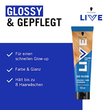 Glossing Go Gloss, Strawberry Soda Schwarzkopf LIVE