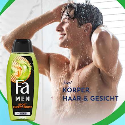 Duschgel Men Sport Energy Boost 3in1 Fa Men