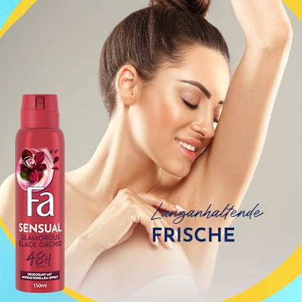Deospray Sensual Glamorous Black Orchid Fa