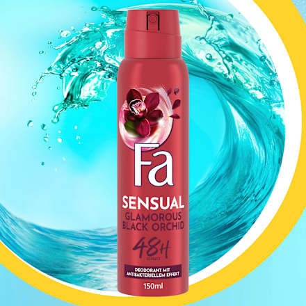 Deospray Sensual Glamorous Black Orchid Fa