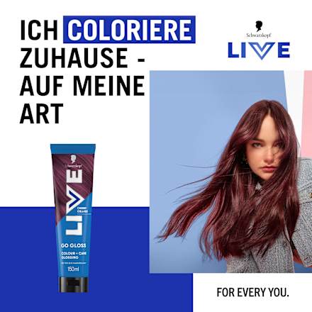 Glossing Go Gloss, Cherry Cola Red Schwarzkopf LIVE