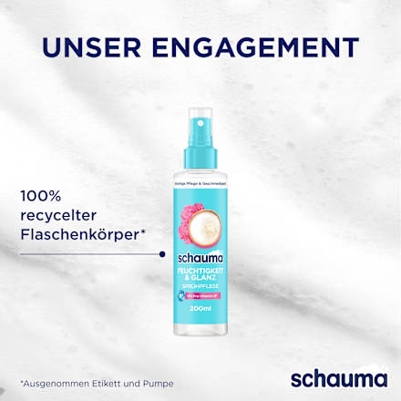 Sprüh-Conditioner Feuchtigkeit & Glanz schauma