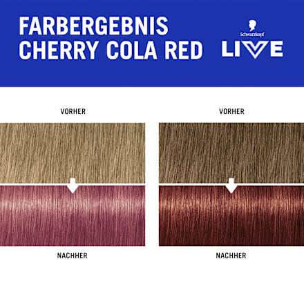 Glossing Go Gloss, Cherry Cola Red Schwarzkopf LIVE