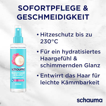 Sprüh-Conditioner Feuchtigkeit & Glanz schauma