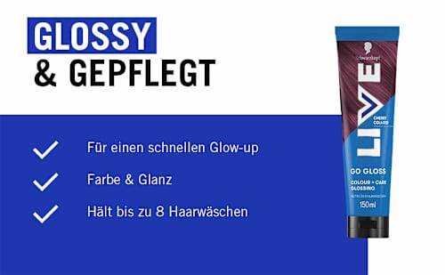 Glossing Go Gloss, Cherry Cola Red Schwarzkopf LIVE