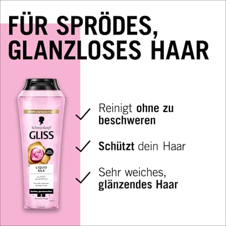 Shampoo Liquid Silk Schwarzkopf GLISS