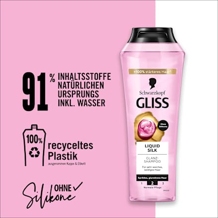 Shampoo Liquid Silk Schwarzkopf GLISS