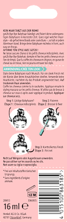 Fixierungsbürste Bye Bye Babyhaar got2b