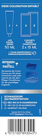Intensivtönung 095 Electric Blue Schwarzkopf LIVE