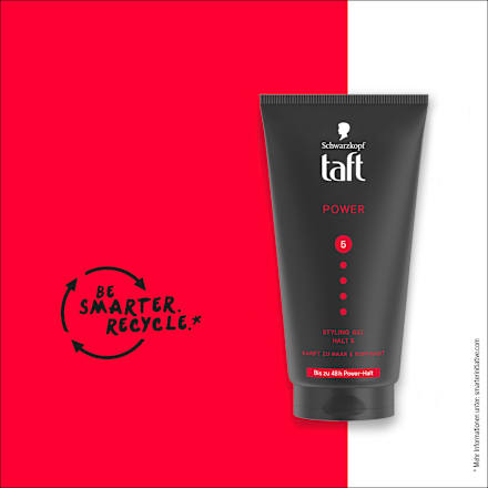 Haargel POWER Halt 5 Schwarzkopf taft