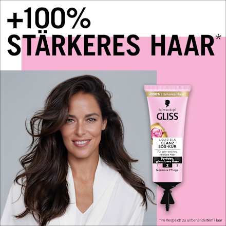 Haarkur SOS Liquid Silk Schwarzkopf GLISS