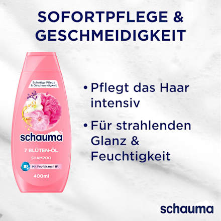 Shampoo 7 Blüten-Öl schauma