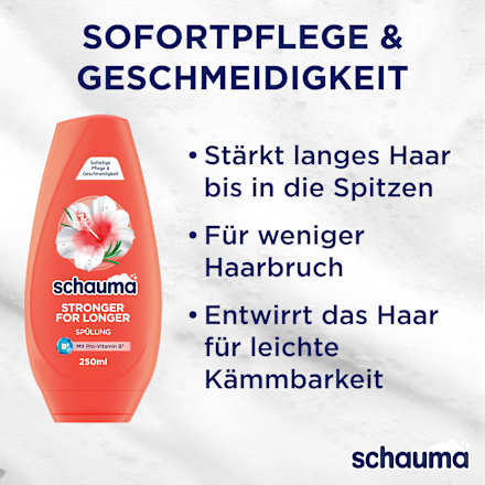 Conditioner Stronger for Longer schauma