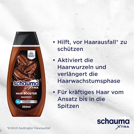 Shampoo XTRA Hair Booster  schauma