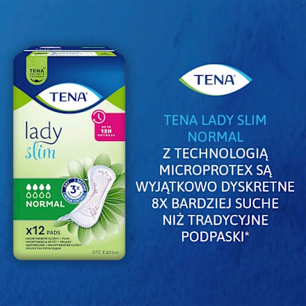Podpaski urologiczne Slim Normal TENA