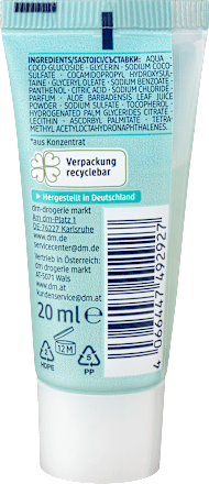 Osviežujúci umývací gél 10 % Aloe vera Balea