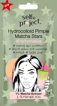 Anti Pickel Patches Matcha Stars Selfie Project