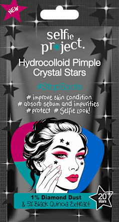 Anti Pickel Patches Crystal Stars Selfie Project