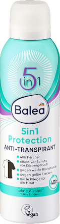 Antitranspirant Deospray 5in1 Protection Balea
