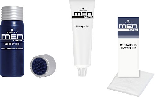 Intensivtönung Anti-Grau-Gel 90 Schwarz Schwarzkopf Men Perfect